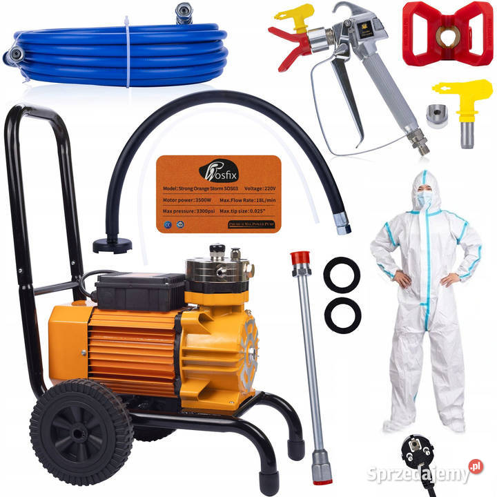 Agregat Malarski Rosfix Strong Orange Storm Malarskie Ludźmierz