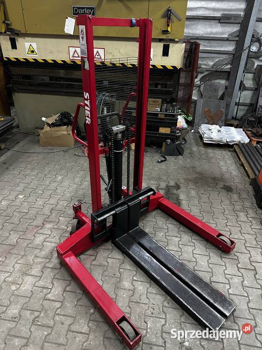 Wózek paletowy masztowy Stier Szeroki 1600mm wys Nowy Sącz