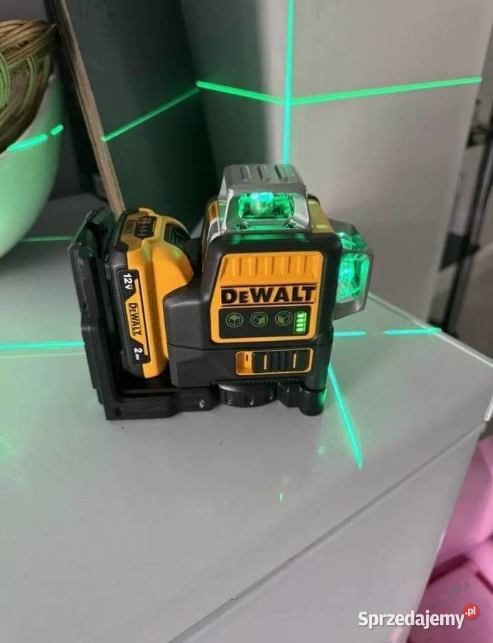 DeWalt DW089LG 12V zielone linie 3 x 360 Laser Pozostałe Lipno