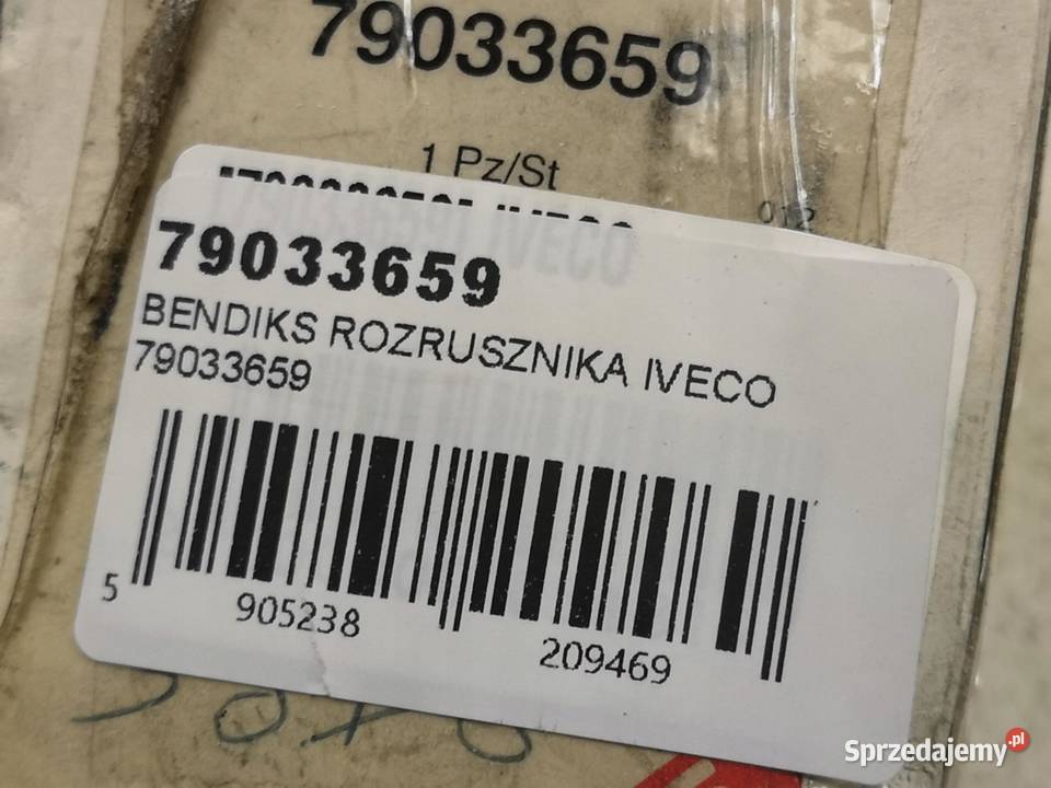BENDIX ROZRUSZNIKA IVECO FIAT NOWY ORYGINALNY