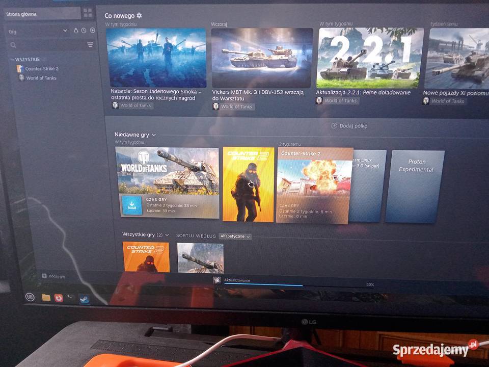 Komputer Gamingowy monitor 32 cale rx 5700 xt 32 małopolskie