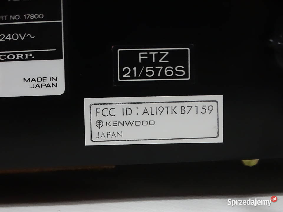 Tuner radiowy Kenwood KT100 AMFM Stereo Vintage Biłgoraj