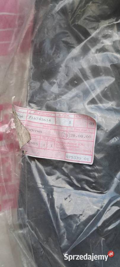 Plastik osłona bagażnika lewa 716745614 FIAT Luzino