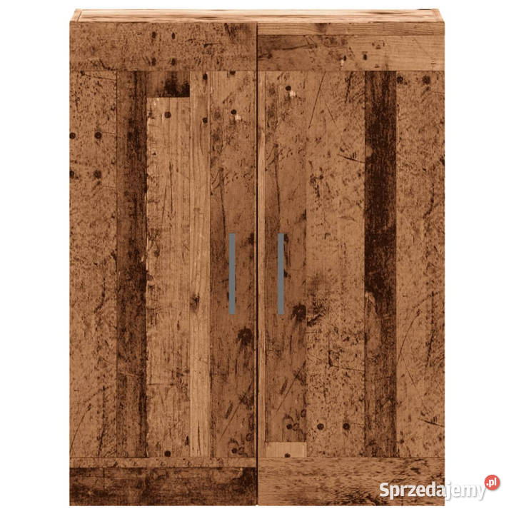 Szafka wisząca stare drewno 695x34x90 WM857312 Warszawa