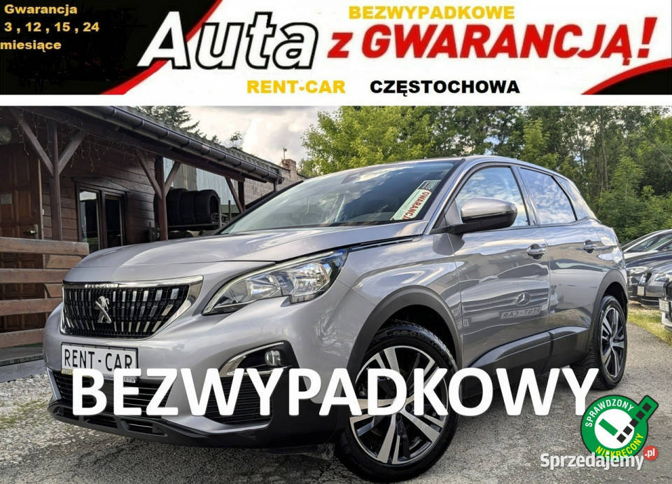 Peugeot 3008 12i131OPŁACONYBezwypadkowy VAT marża