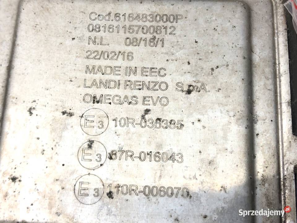 KOMPUTER DO GAZU LPG LANDIRENZO STEROWNIK GAZU podkarpackie