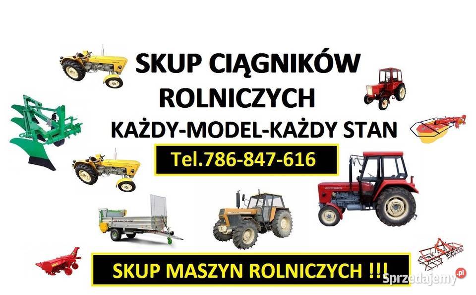 SKUP Ciągników Skup Traktorów Skup Maszyn Kraków