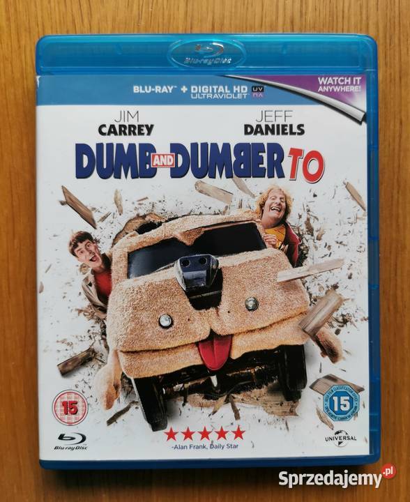 Dumb and Dumber To Głupi i Głupszy Bardziej Blu-ray Parzęczew