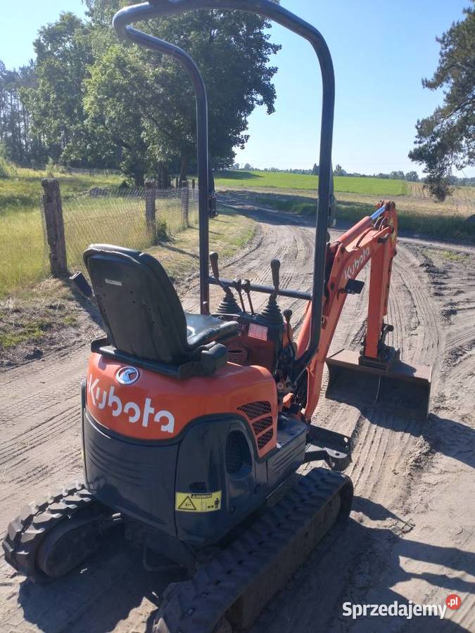 Minikoparka Kubota U103 koparka Łąg