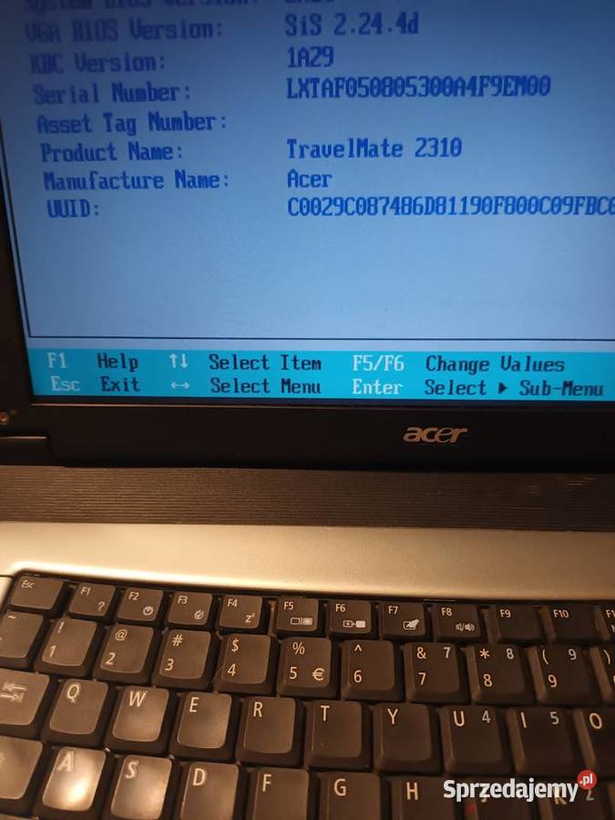 Acer Travelmate 2310 Grodzisk