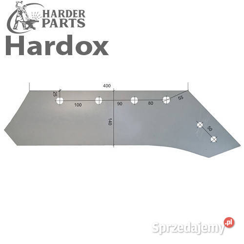 Lemiesz 300hektarów HARDOX 173410P do pługa Suwałki