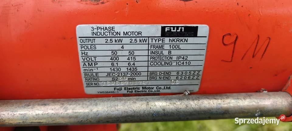 Wciągarka łańcuchowa 5 ton 400 volt 9 m