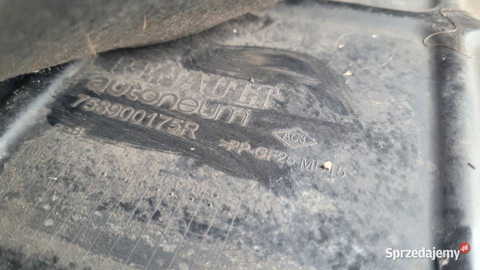 DACIA DUSTER II OSŁONA PŁYTA POD SILNIK ZDERZAK Pozostałe Ruda Śląska