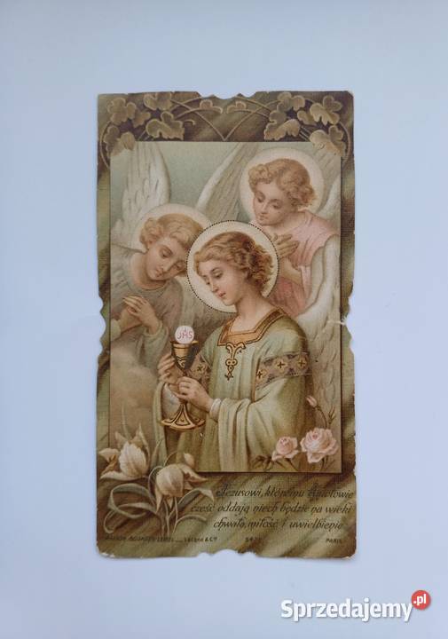 MAISON BOUASSELEBEL PARIS Obrazek c1916 Warszawa sprzedam