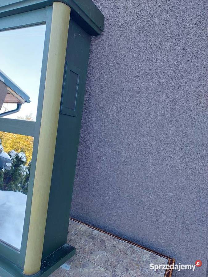 Szafka lustro ze skrzyni starego zegara 1923r pomorskie Tczew