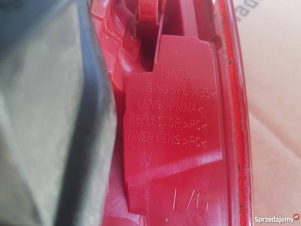 Lampa lewa tył Renault Twingo II 2 lift oryginał Oświetlenie świętokrzyskie Słupia