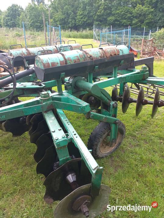 Famarol Brona talerzowa 3m Wał rurowy Nowe nieuszkodzony Lwówek Śląski