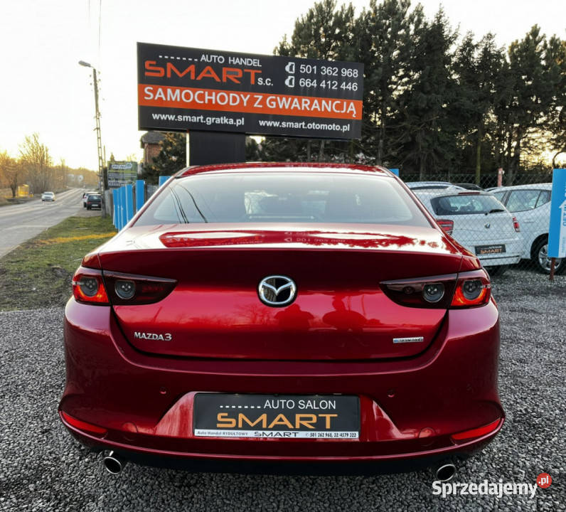 Mazda 3 KANJO Navi Kamera Lakier Perła Sedan IV światła do jazdy dziennej Samochody osobowe