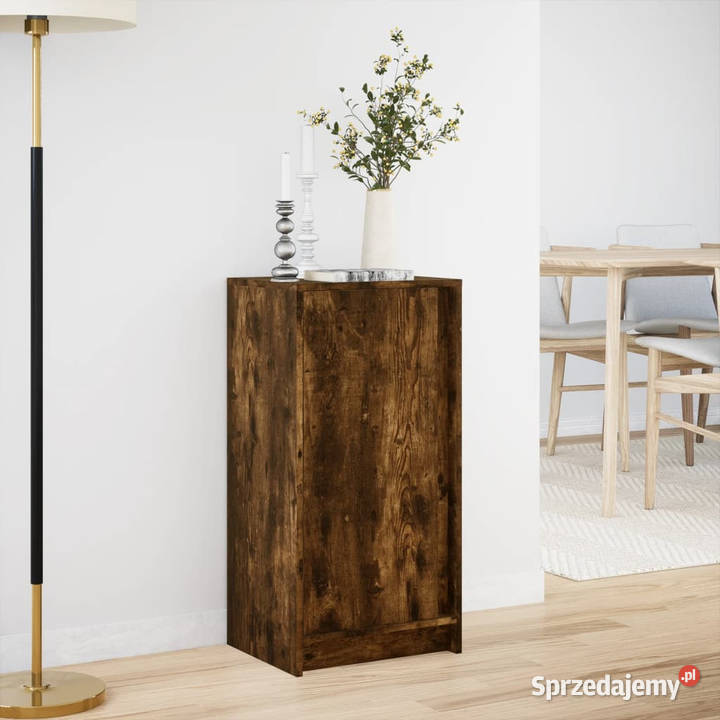 Szafka z LED przydymiony dąb 425x34x85 WM852142 mazowieckie