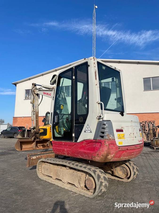 Minikoparka 28t Takeuchi TB228 JCB CAT Kubota Kabina Ujazd