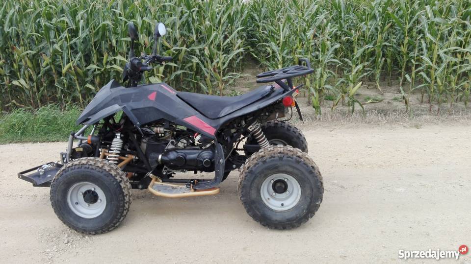 Quad FUXIN FXATV 005 zarejestrowany z pługiem 9KM Widawa