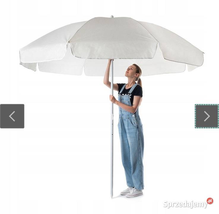 Składany parasol ogrodowy 220 ze stojakiem Warszawa