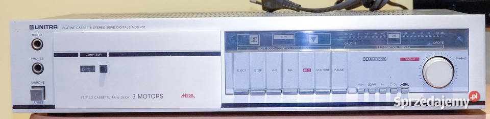 Magnetofon Unitra Diora MDS 432 Dolby Metal Magnetofony Wrocław