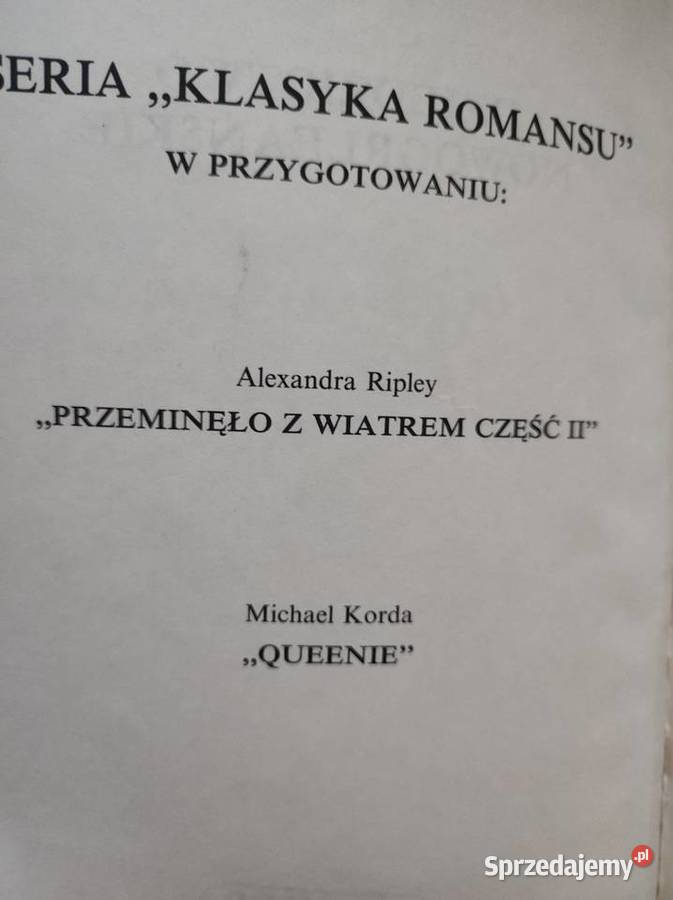 Dziedzictwo nowoorleańskie Alexandra Ripley Kielce