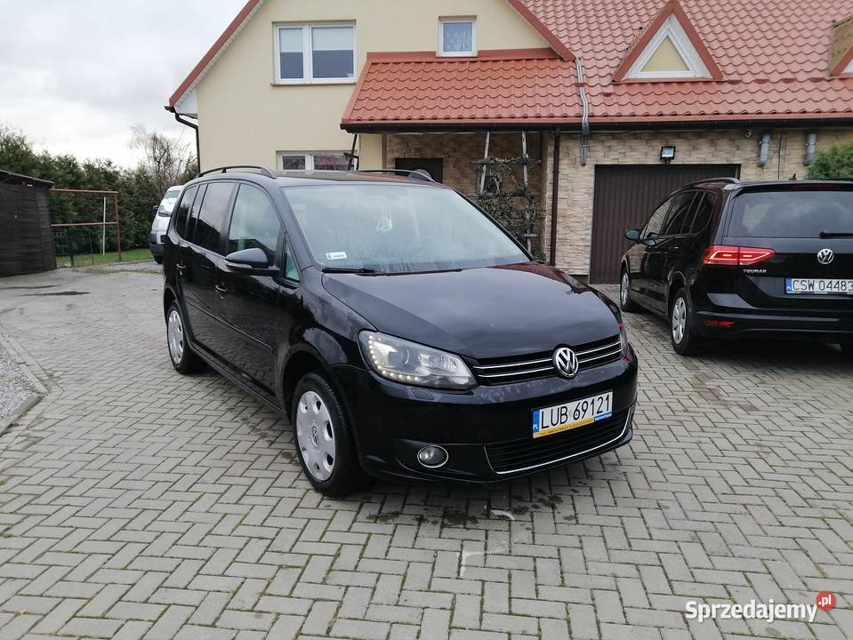 VW TOURAN 2011r 20TDI CR ZAREJESTROWANY lubelskie Świdnik Duży sprzedam