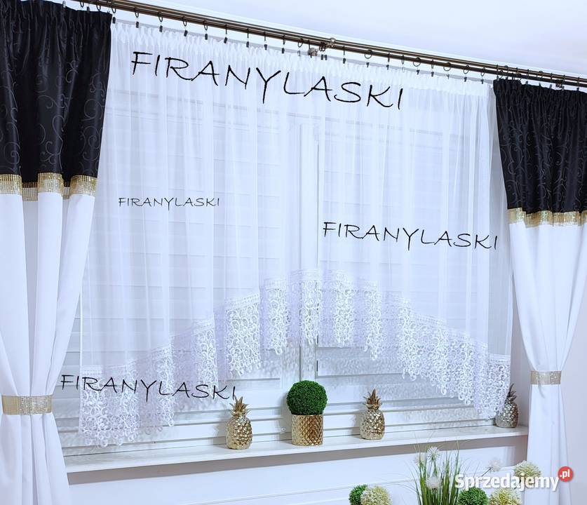 FIRANA 400x150 woal łuk gipiura Firany do pokoju Rzeszów