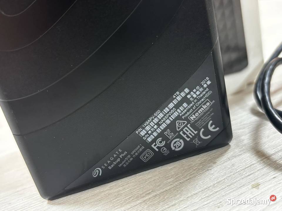 Dysk Seagate Backup Plus 4TB Portable Dyski