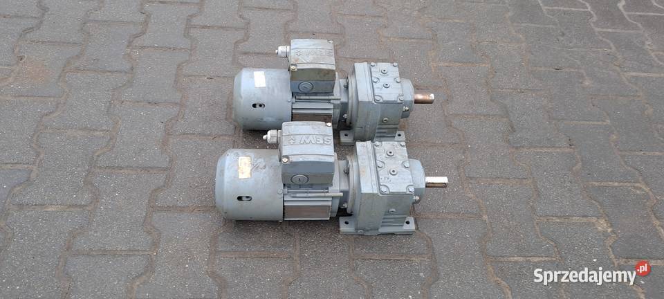 Motoreduktor z hamulcem 037kw 31 obrmin SEW R37 Myślenice sprzedam