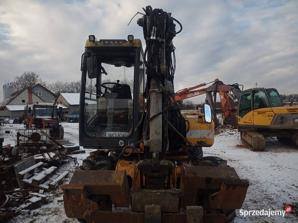 Koparka kołowa mecalac 12mx sprzedam