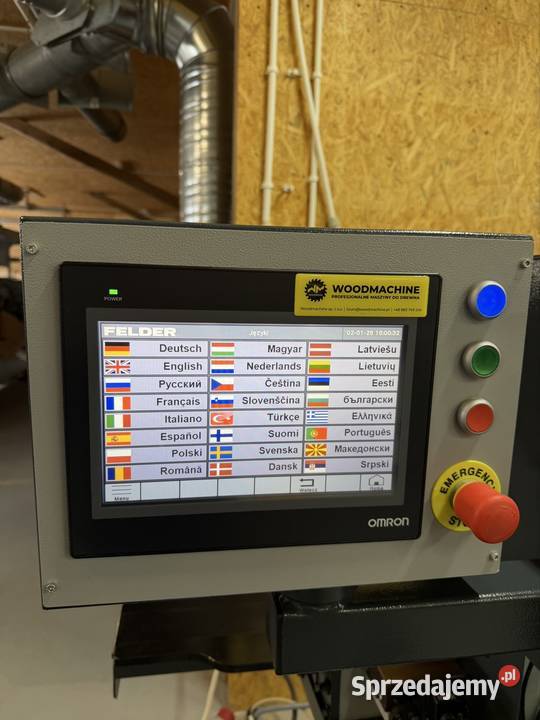 Okleiniarka oklejarka Felder G580 Classic Super małopolskie Gorlice