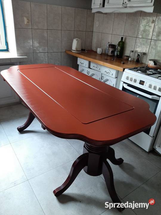 Stoł 180 solidny duży drewniany Warszawa sprzedam