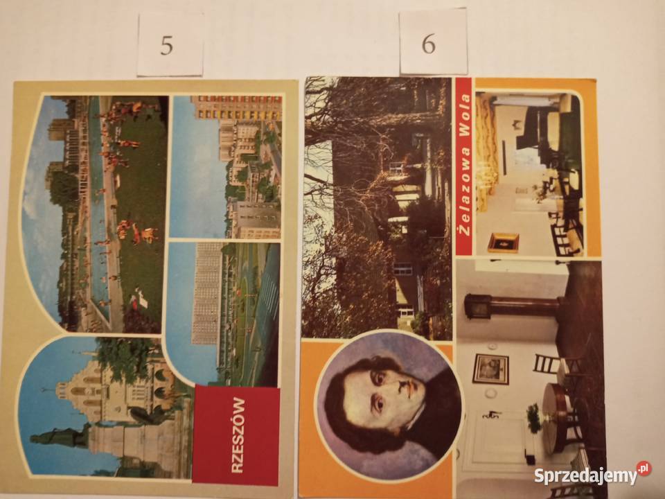 Pocztówki PRL Lata 80 Zestaw 3