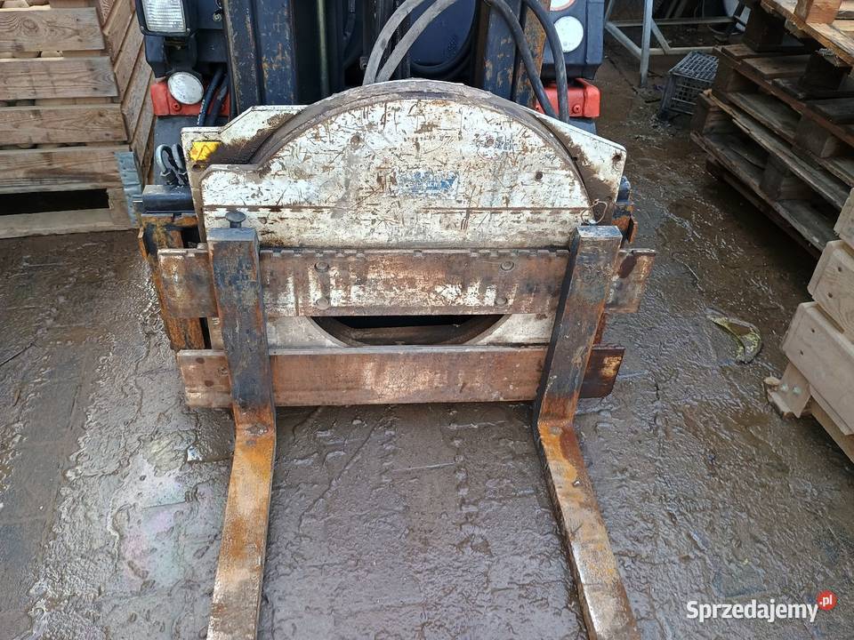 Wywrotnica obrotnica 360 do wózka duża