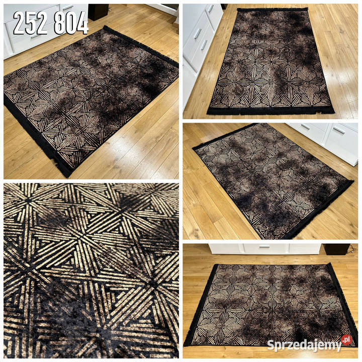 NOWOCZESNY DYWAN 130X190 PRINT 252804 CIENKI Białystok