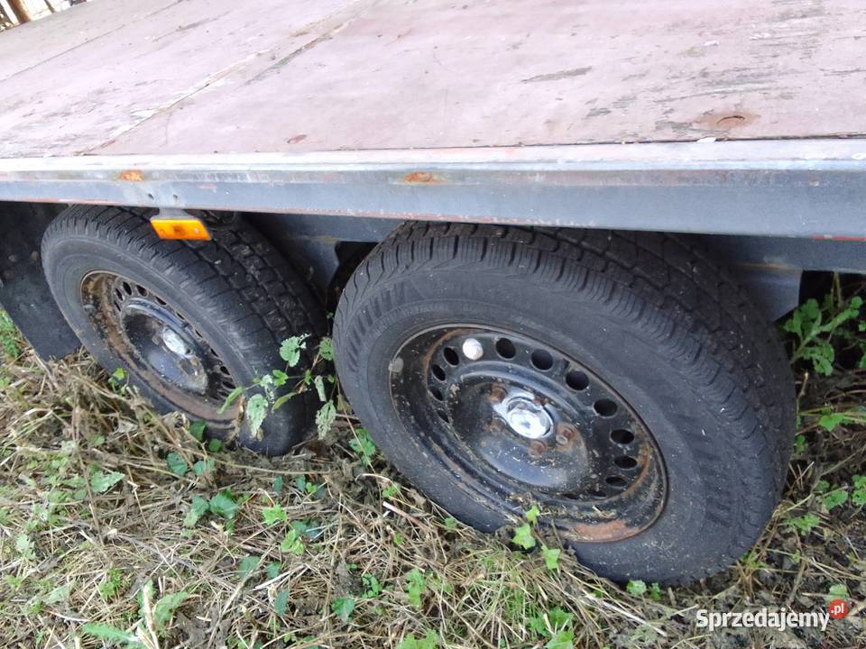 przyczepa podłodziowa laweta dwie osie Gniezno