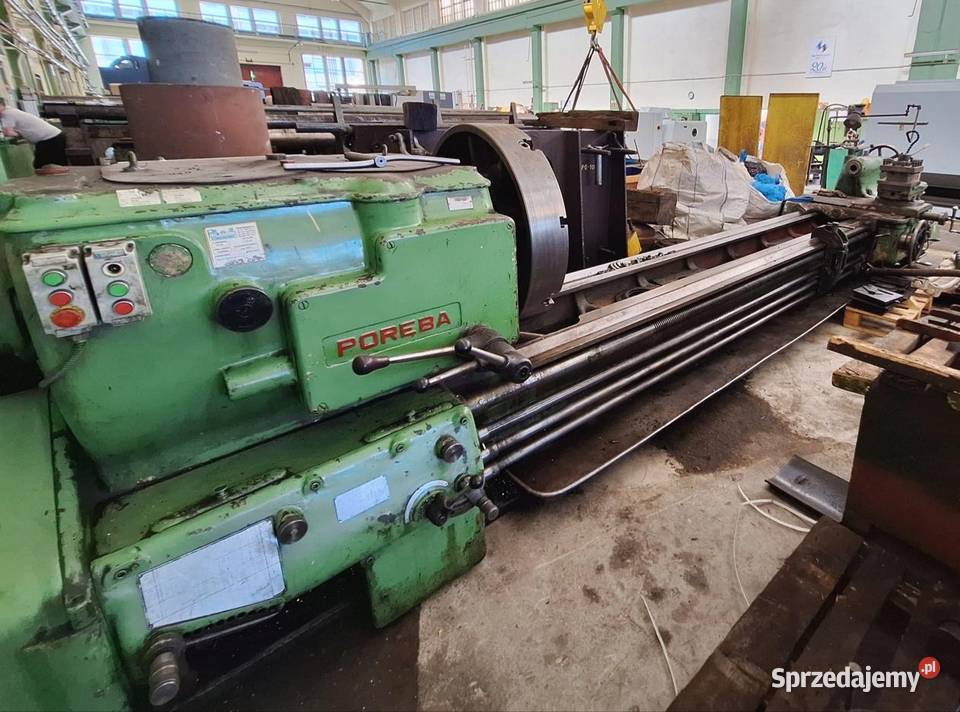 Tokarka do metalu Poręba Tr 90 x 4000 Maków Podhalański
