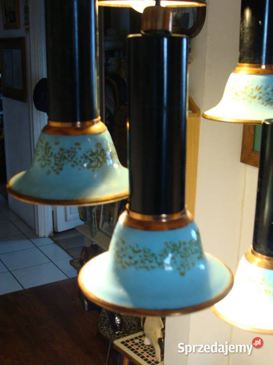 Stylowy lampa kaskadowa z lat 70 dolnośląskie Wrocław sprzedam