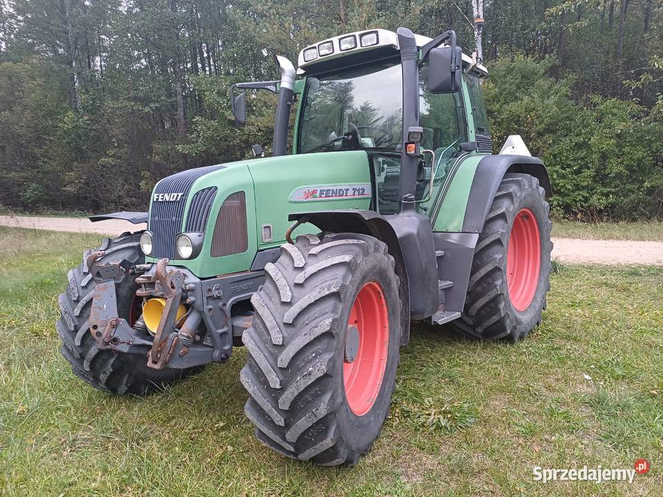 Fendt 712 Vario 2005 TMS Pneumatyka Przedni WOM Fendt Krypno Kościelne sprzedam
