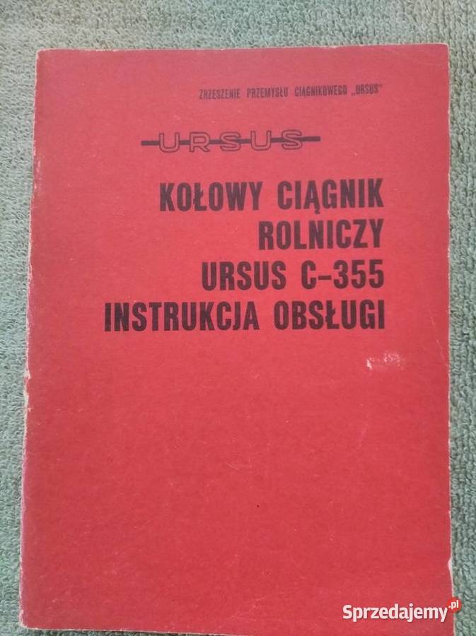 Instrukcja obsługi ciągnika rolniczego Ursus Lublin