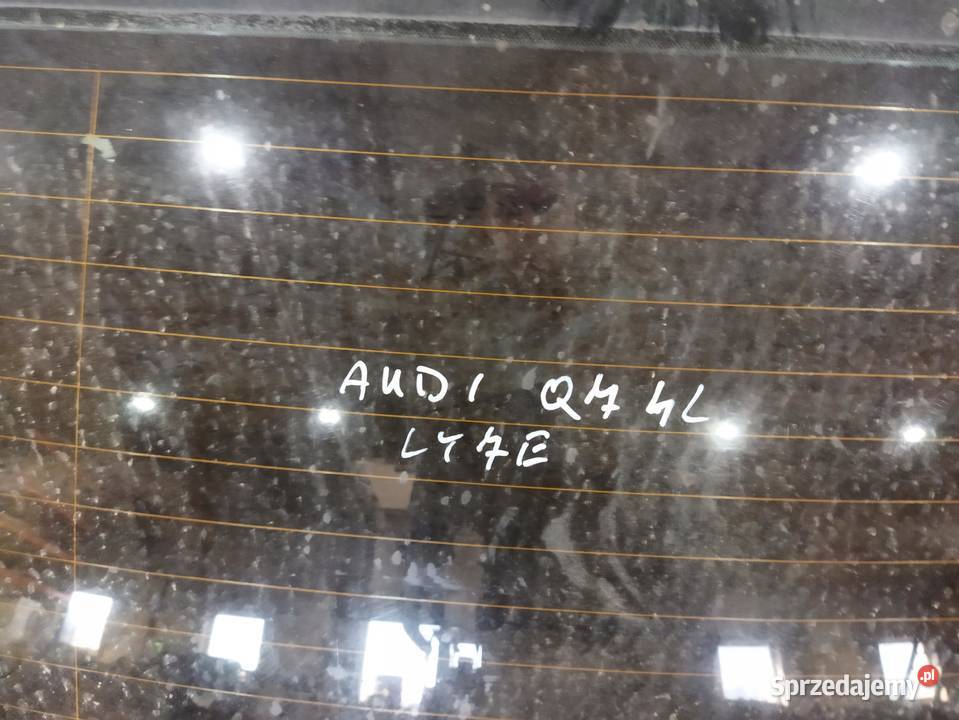 KLAPA TYLNA TYŁ AUDI Q7 4L LY7E Przystajń