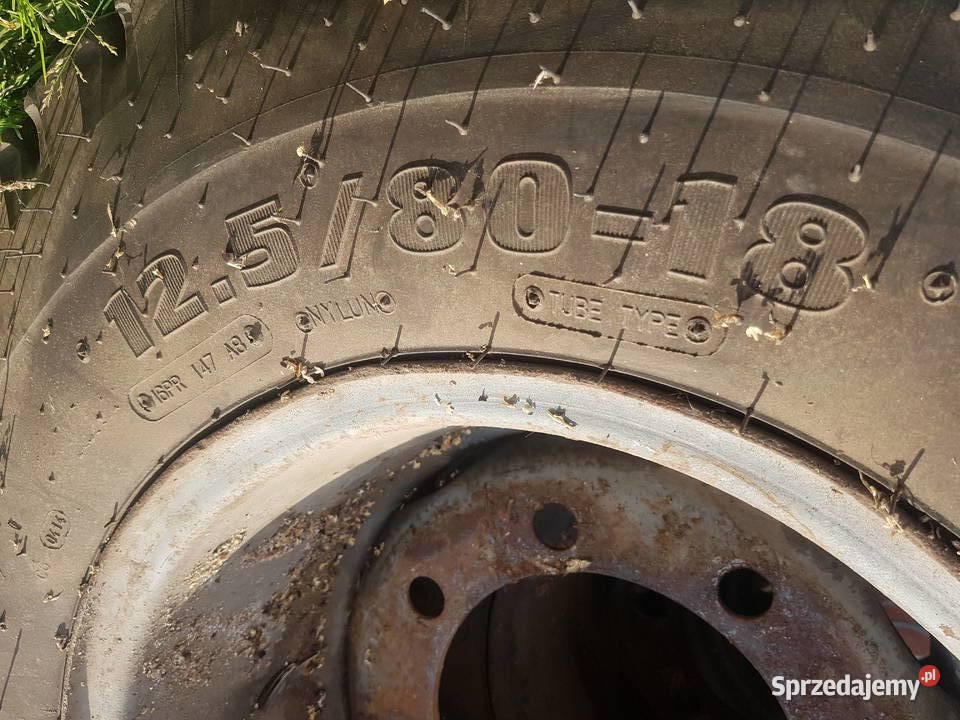 Koła do przyczepy rolniczej 1258018 łódzkie Pomiary