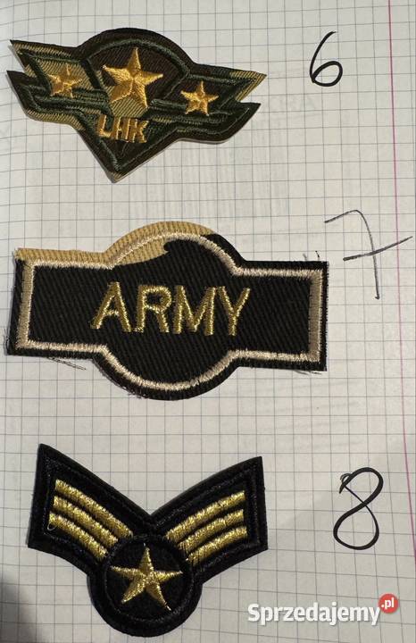 Naszywki na ubrania inne Uniseks zachodniopomorskie Szczecin