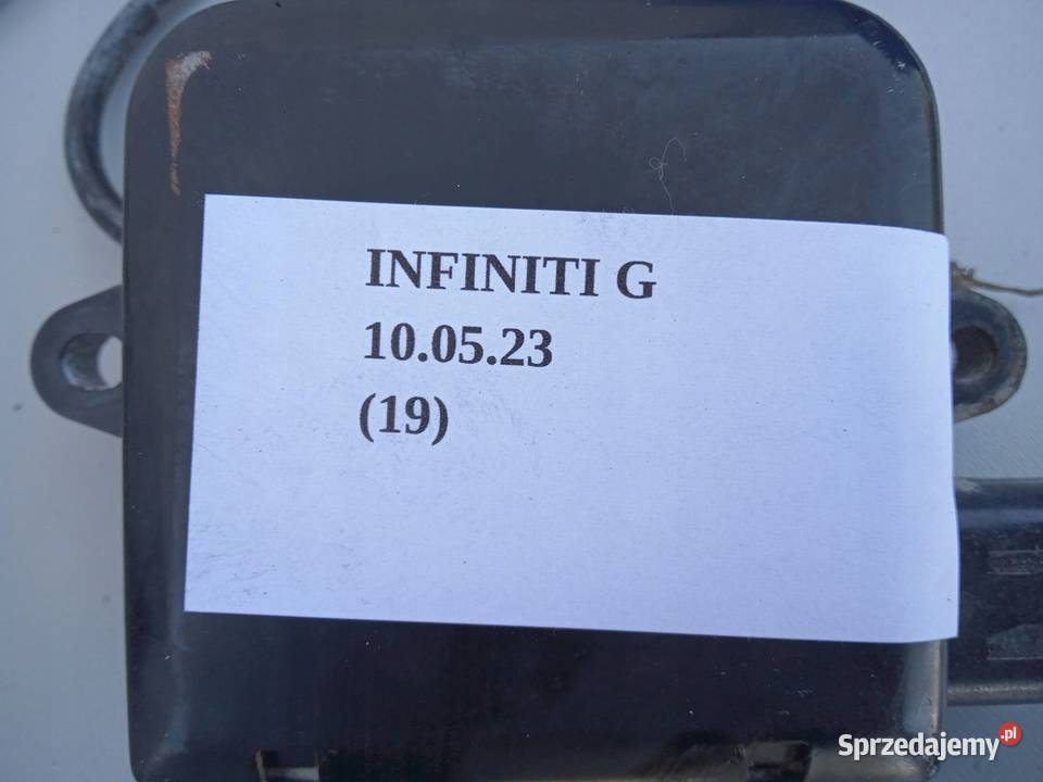 MODUŁ STEROWNIK WENTYLATORÓW INFINITI G35 G37 wielkopolskie Nowy Tomyśl sprzedam
