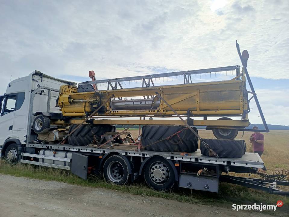 Kombajn holland L625 2000r Heder 610 m Łobżenica