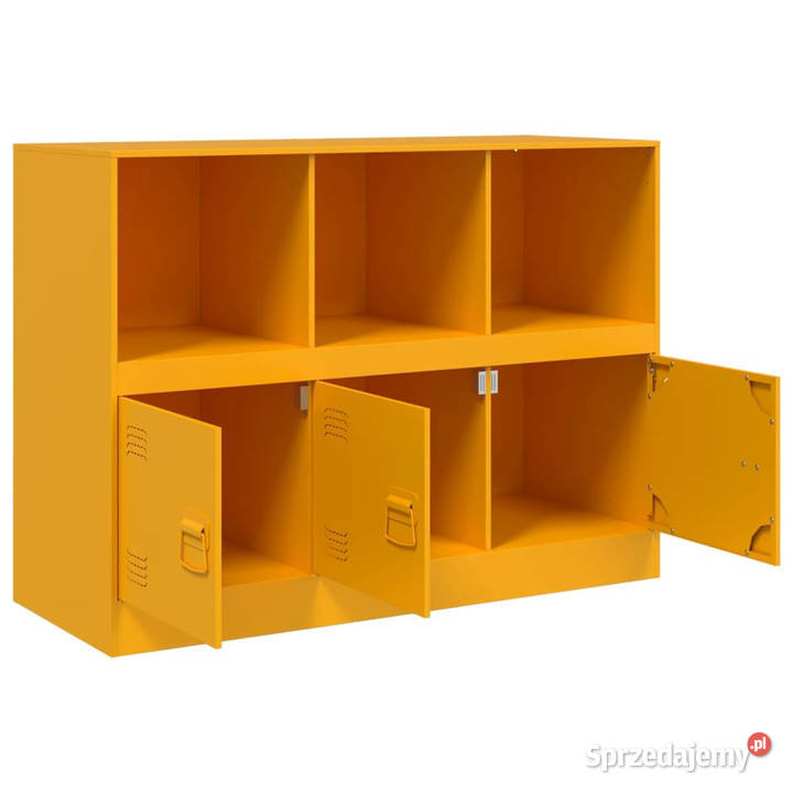 Szafka boczna musztardowa 99x39x73 stalowa Pozostałe Warszawa