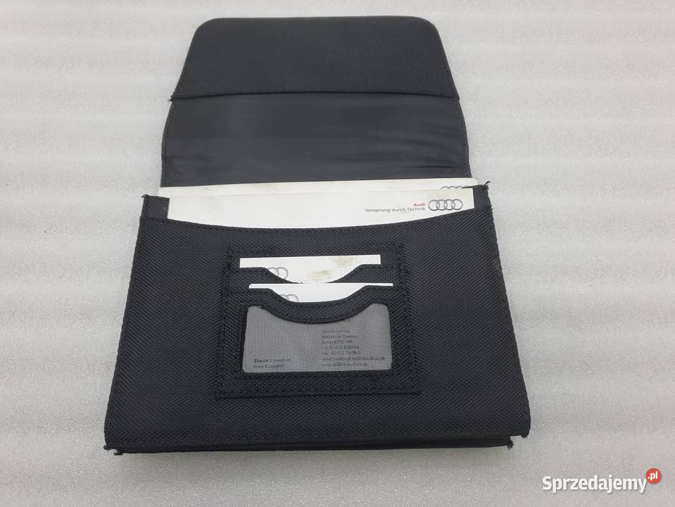 AUDI A5 8T COUPE SPORTBACK INSTRUKCJA ETUI